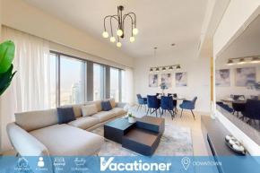 Burj Royale - Mesmerizing Three Bed with Burj View